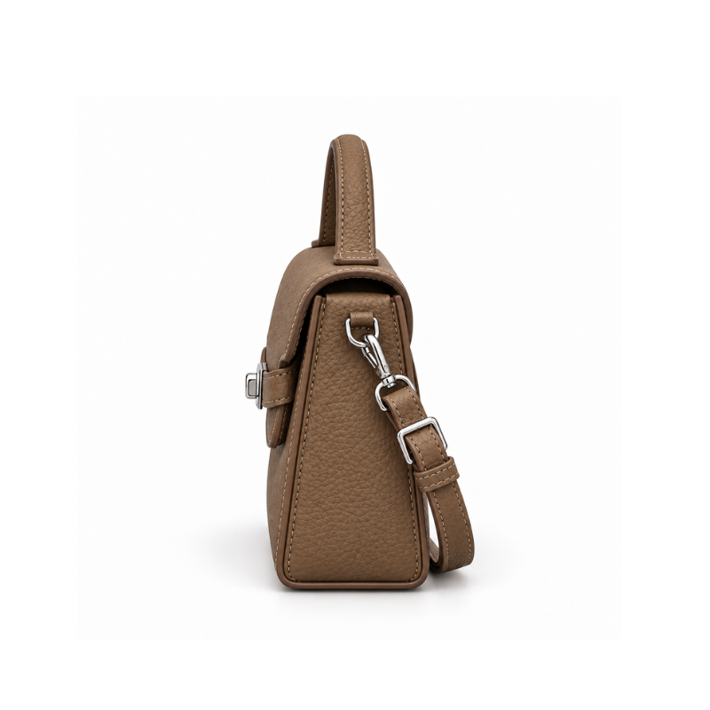 Retro Lock Commuter Handbag