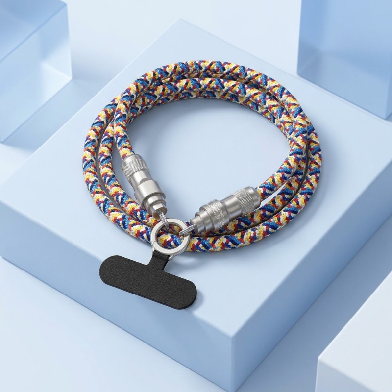 2-in-1 Lanyard Fast Charging Cable