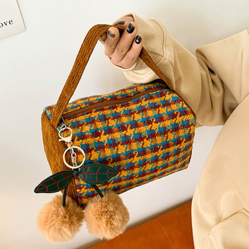 Fluffy Pufferfish Mini Handbag