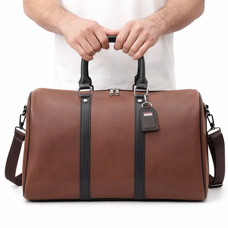 Trendy Retro Men's Horizontal  Duffle Bag