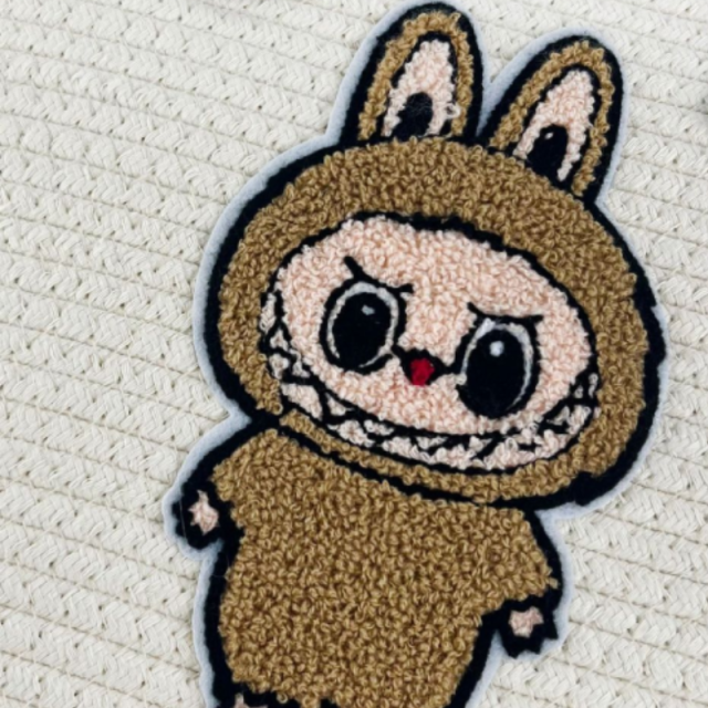 Labubu Woven Style Tote Bag