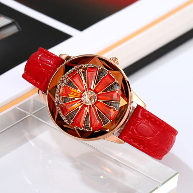 Elegant Round Dial Fashion Watch for Women