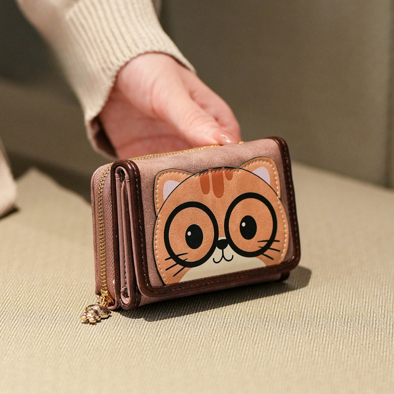 Cute Cat Print Women’s Wallet