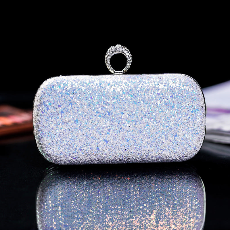 Creative Sequined  Evening Clutch