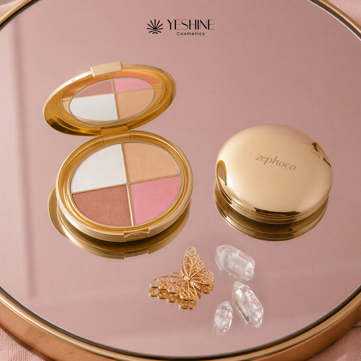 2-in-1 Highlighting Eye & Cheek Palette