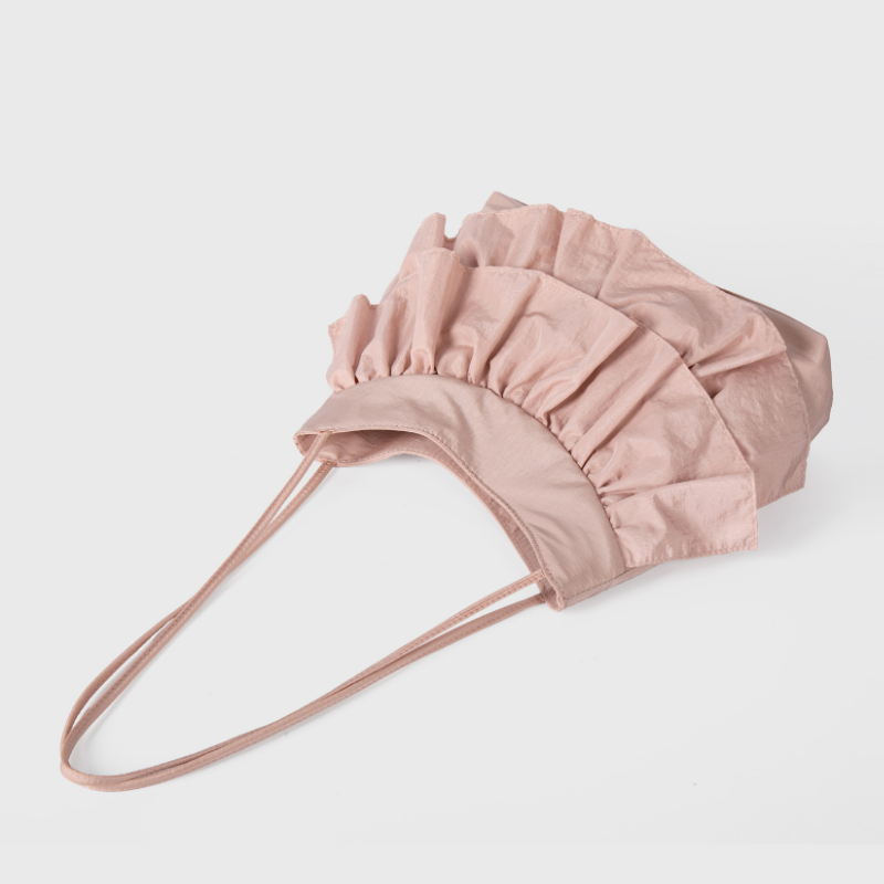 Luna Ruffle Shoulder Bag