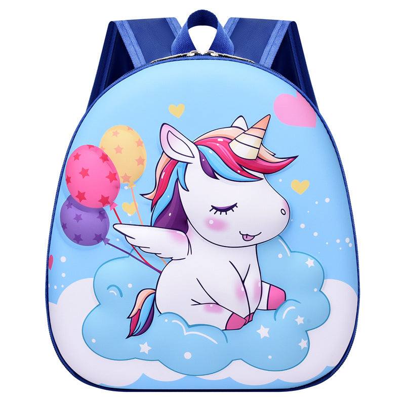 Cute 3D Eggshell Cartoon School Bag