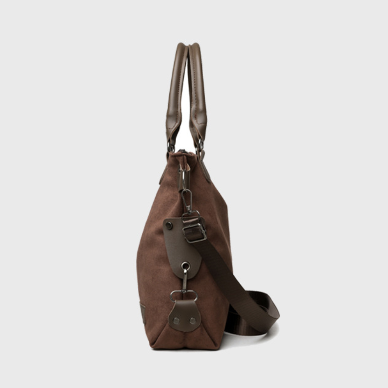 Large Capacity Retro Satchel Handbag
