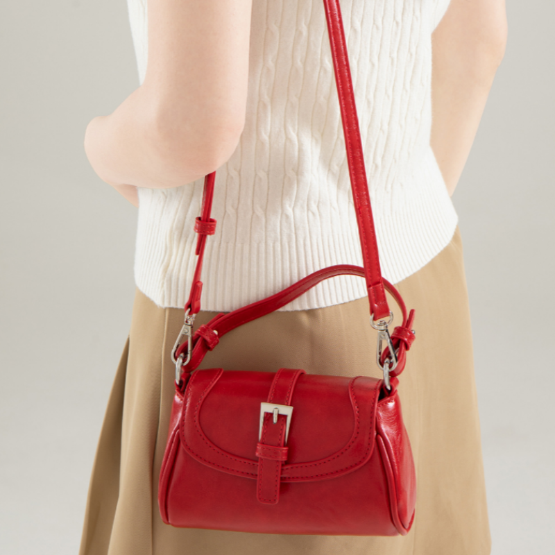 Ruby Belt Buckle Mini Handbag