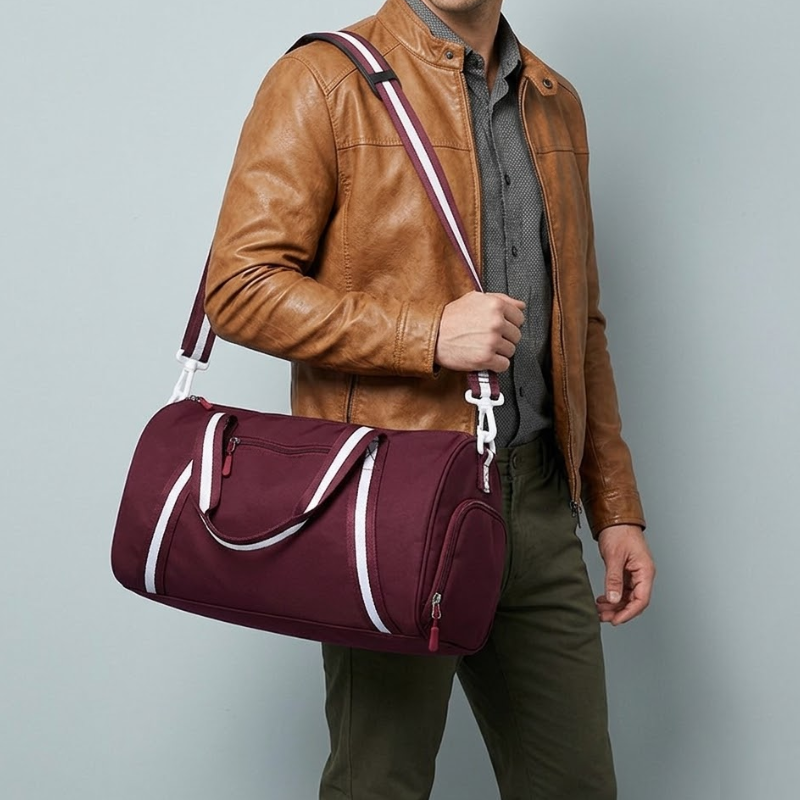 Aqua Split Gym Duffle Bag