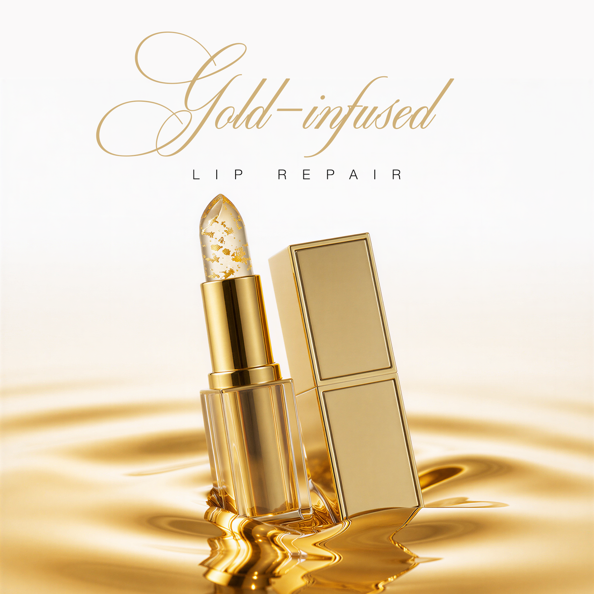 Gold Leaf Color-Changing Lip Balm