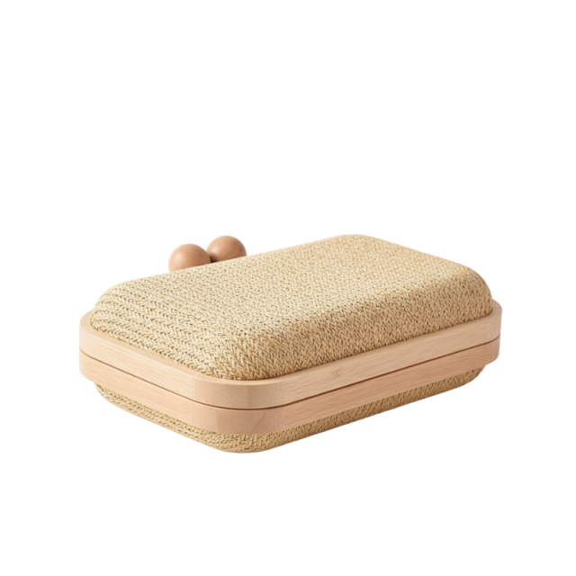 Chic Straw Woven Clutch Bag
