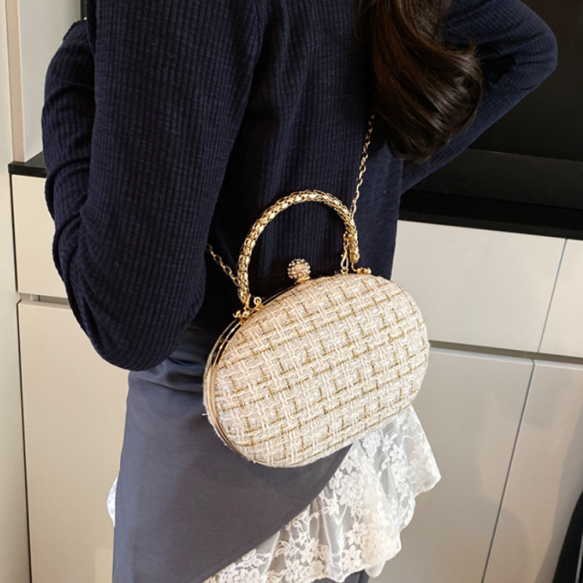 Imperial Tweed Clutch Bag