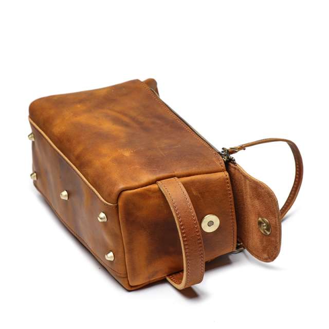 Retro Genuine Leather Mens Large Capacity Wallet