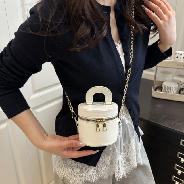 Mini Cylinder Vanity Handbag