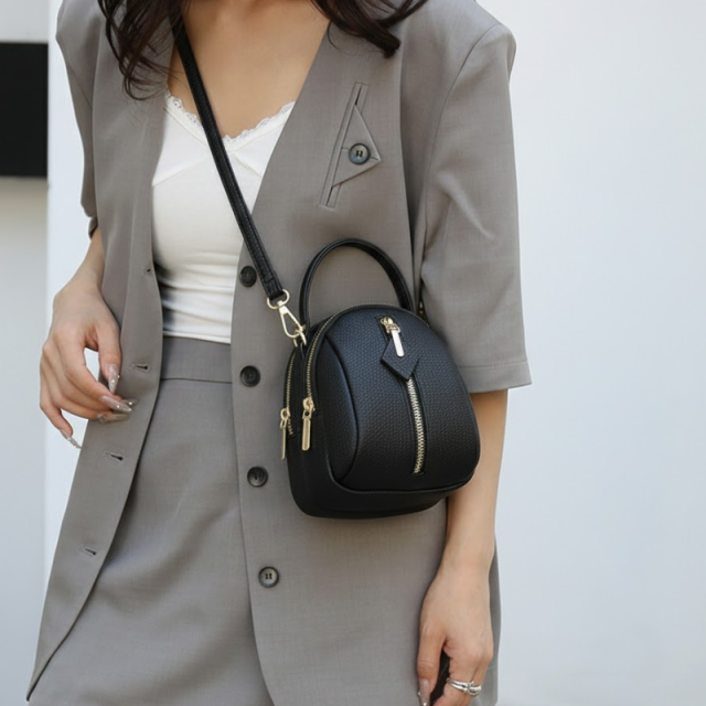 Mini Pebble Crossbody Bag