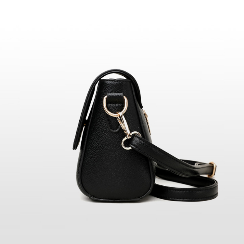 Floral Embossed Classic Crossbody Bag