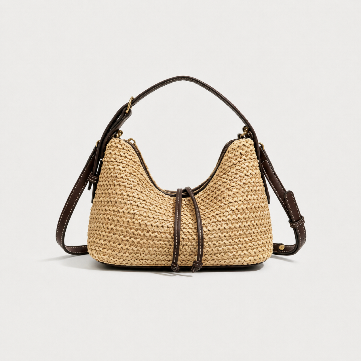 Sienna Handmade Straw Mini Handbag