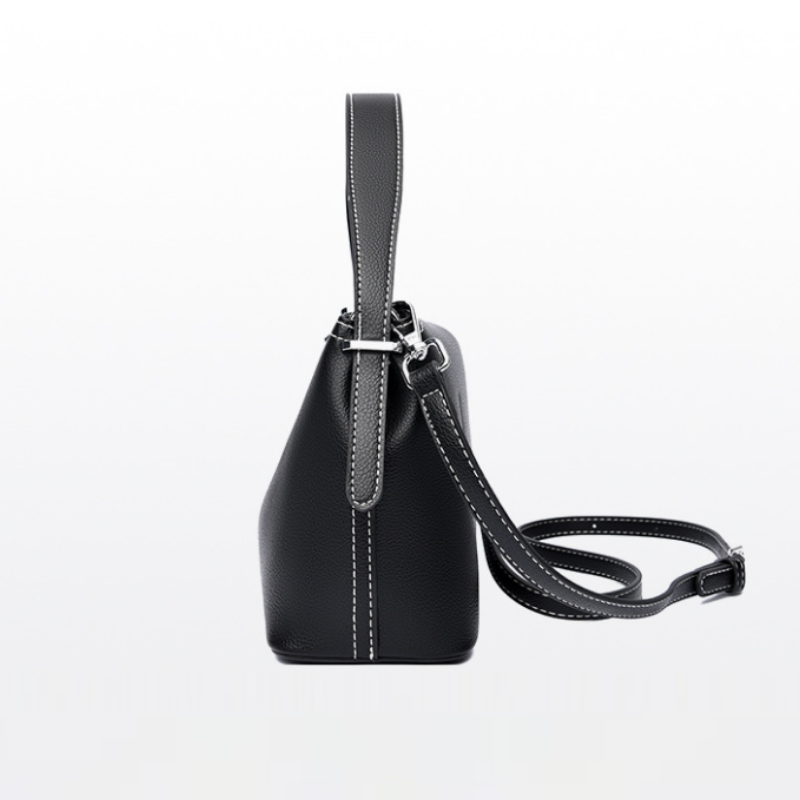 Sienna Cowhide Square Handbag