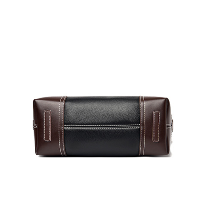 Ethnic Charm Leather Shoulder Bag