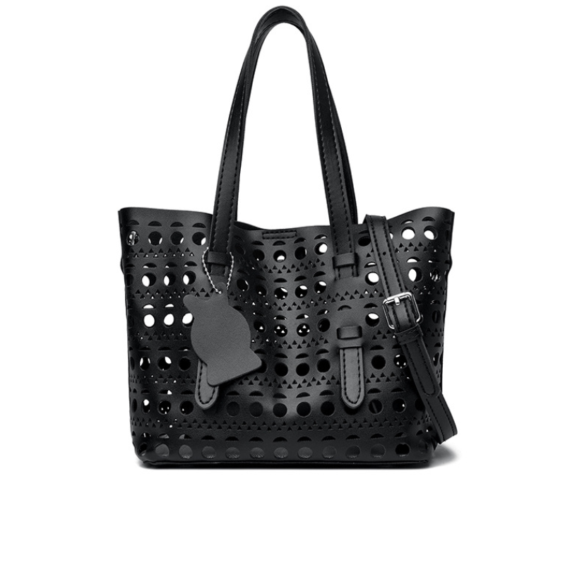 Luxe Cutwork Tote Bag
