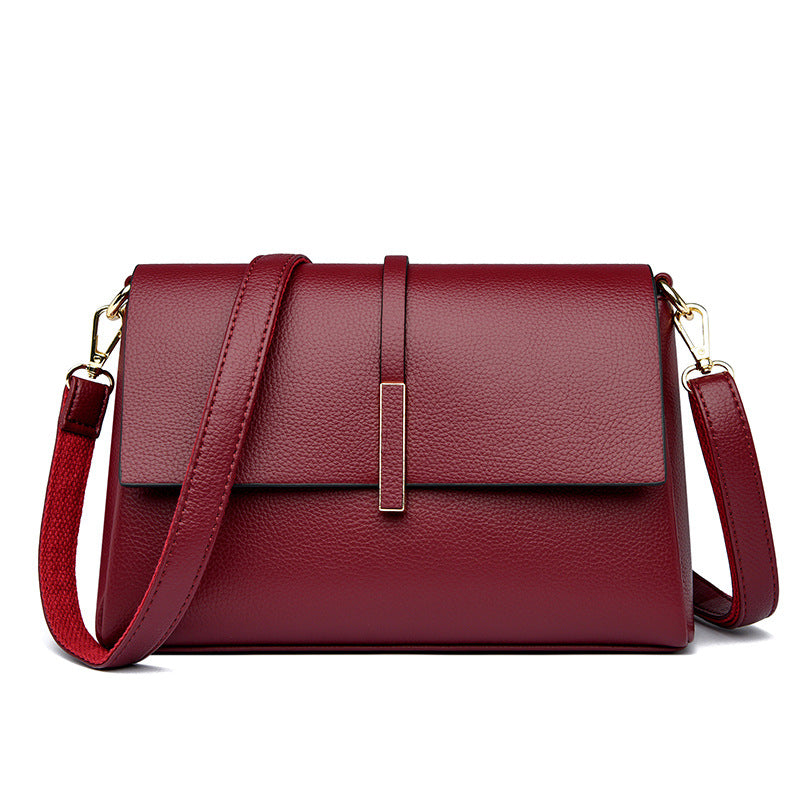 Noir Edge Luxe Crossbody Bag