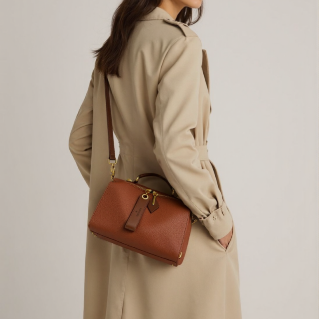 Retro Soft PU Leather Handbag For Women
