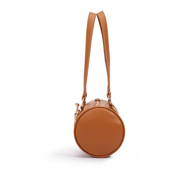 Vintage Boston Barrel Handbag
