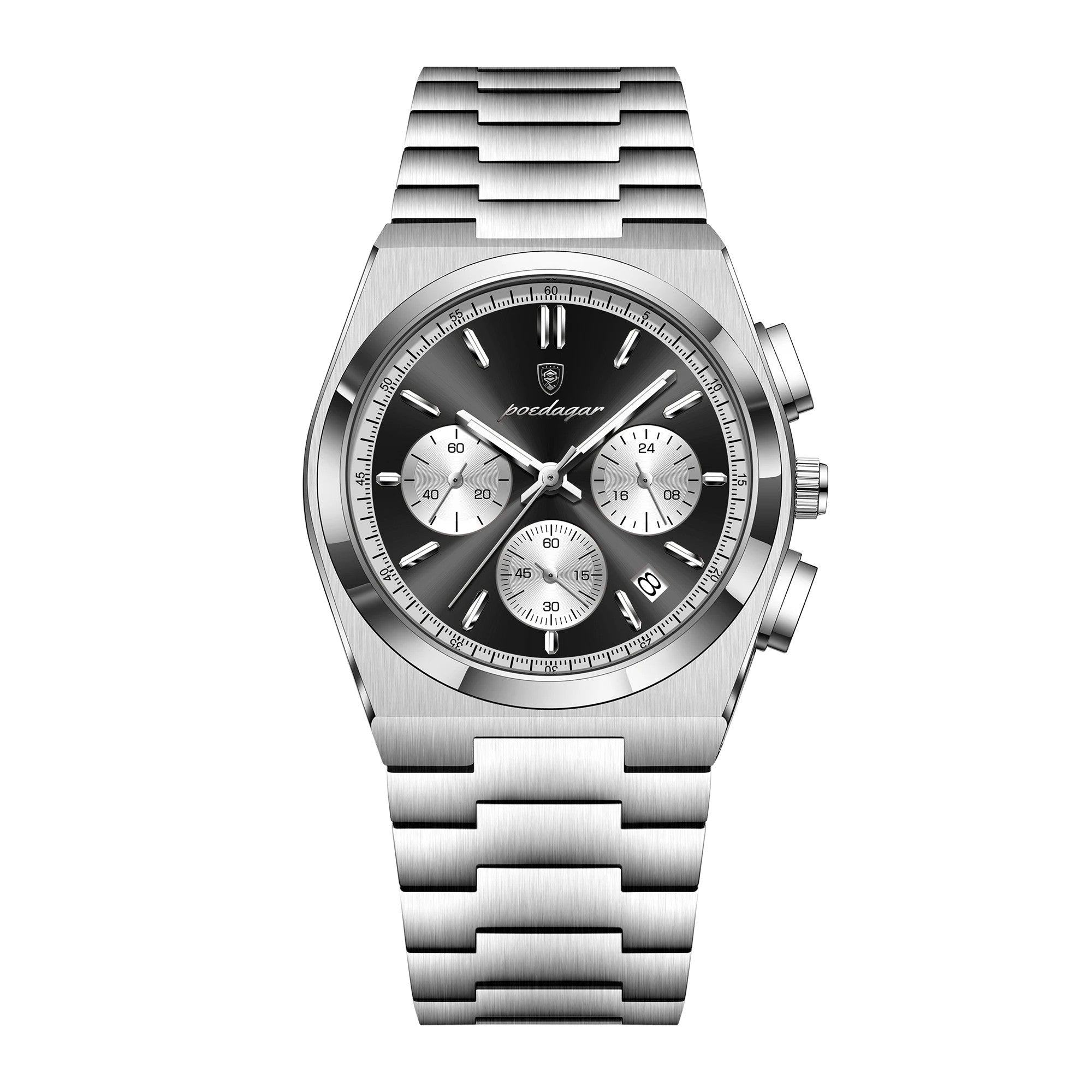 Multifunctional Waterproof Luminous Quartz Watch For Men