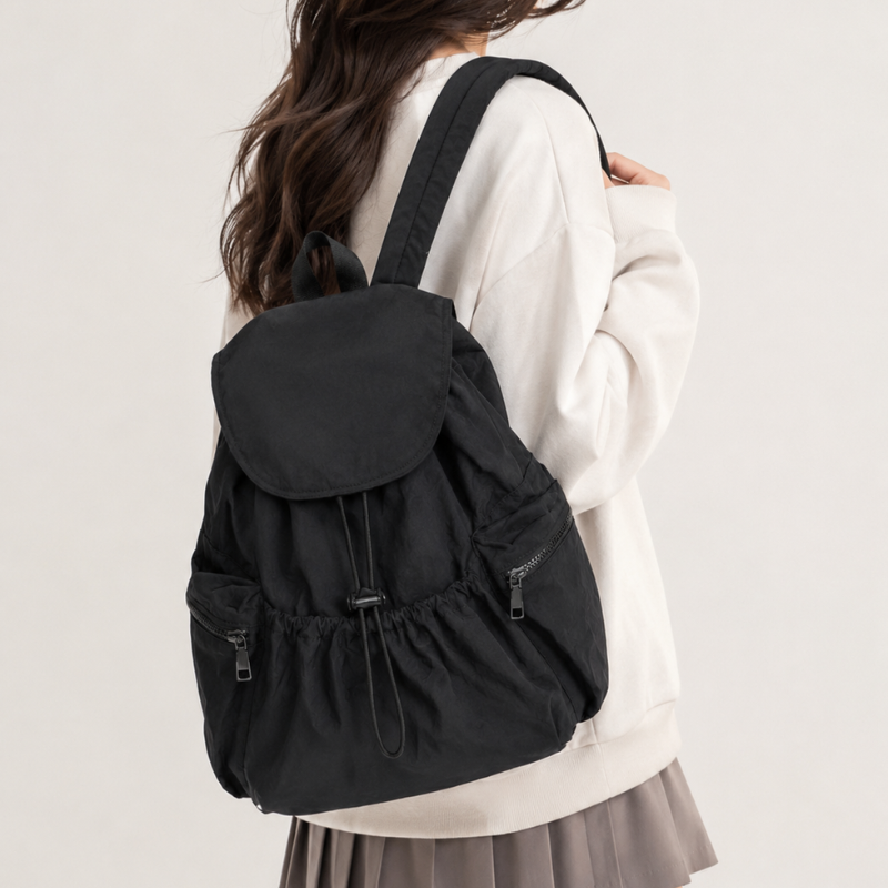 Nylon Lite Commute Women Backpack