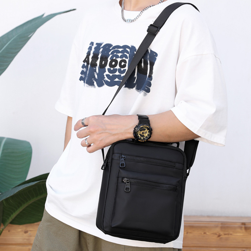Men's Multi-Pocket Functional Urban Crossbody Bag