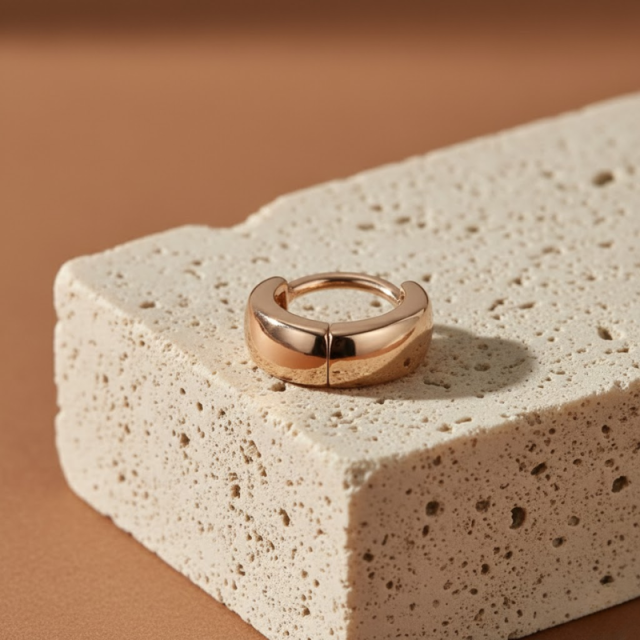 Petite Circle Earrings