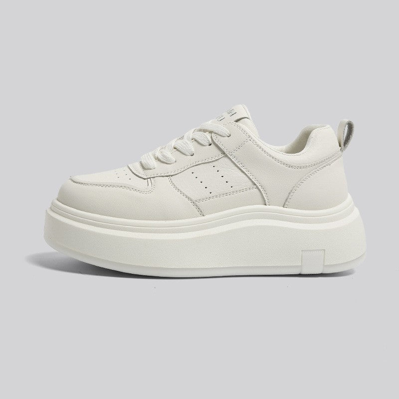 Height-Increasing Lightweight Lace-Up Sneakers