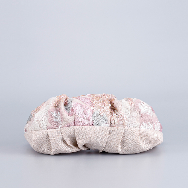 Veloria Embroidered Luxe Handbag