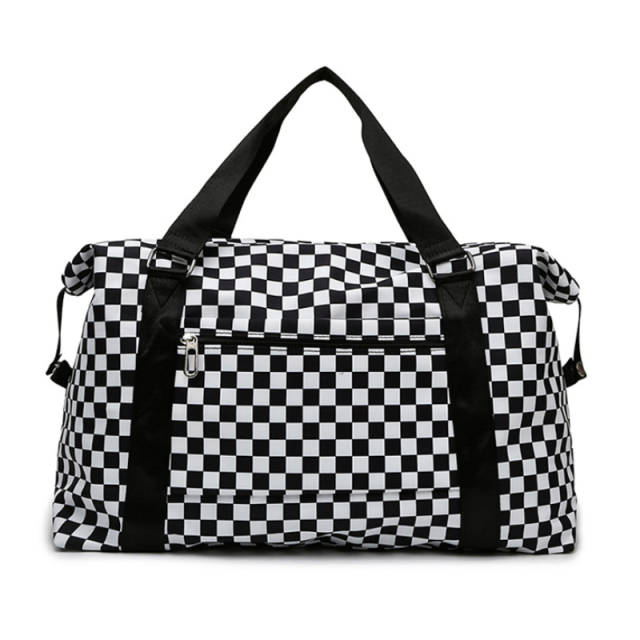 Plaid Porter Duffle Bag