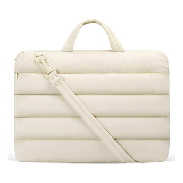 Fluffy Laptop Bag With Adjustable Strap