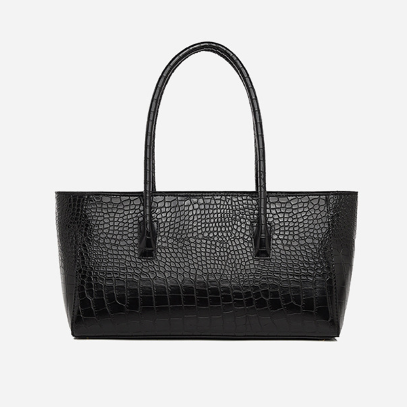 Elegant Crocodile Texture Women’s Tote Bag