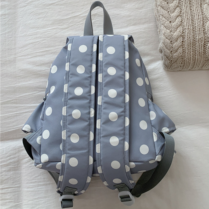 Korean Polka Dot Girls’ Backpack