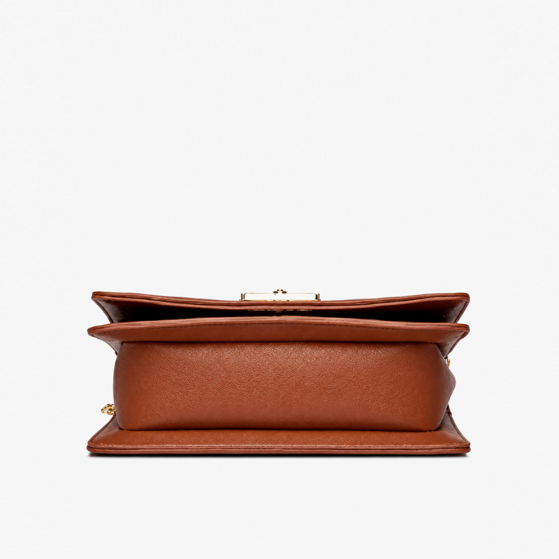 Vela Quilted Chain Crossbody Bag