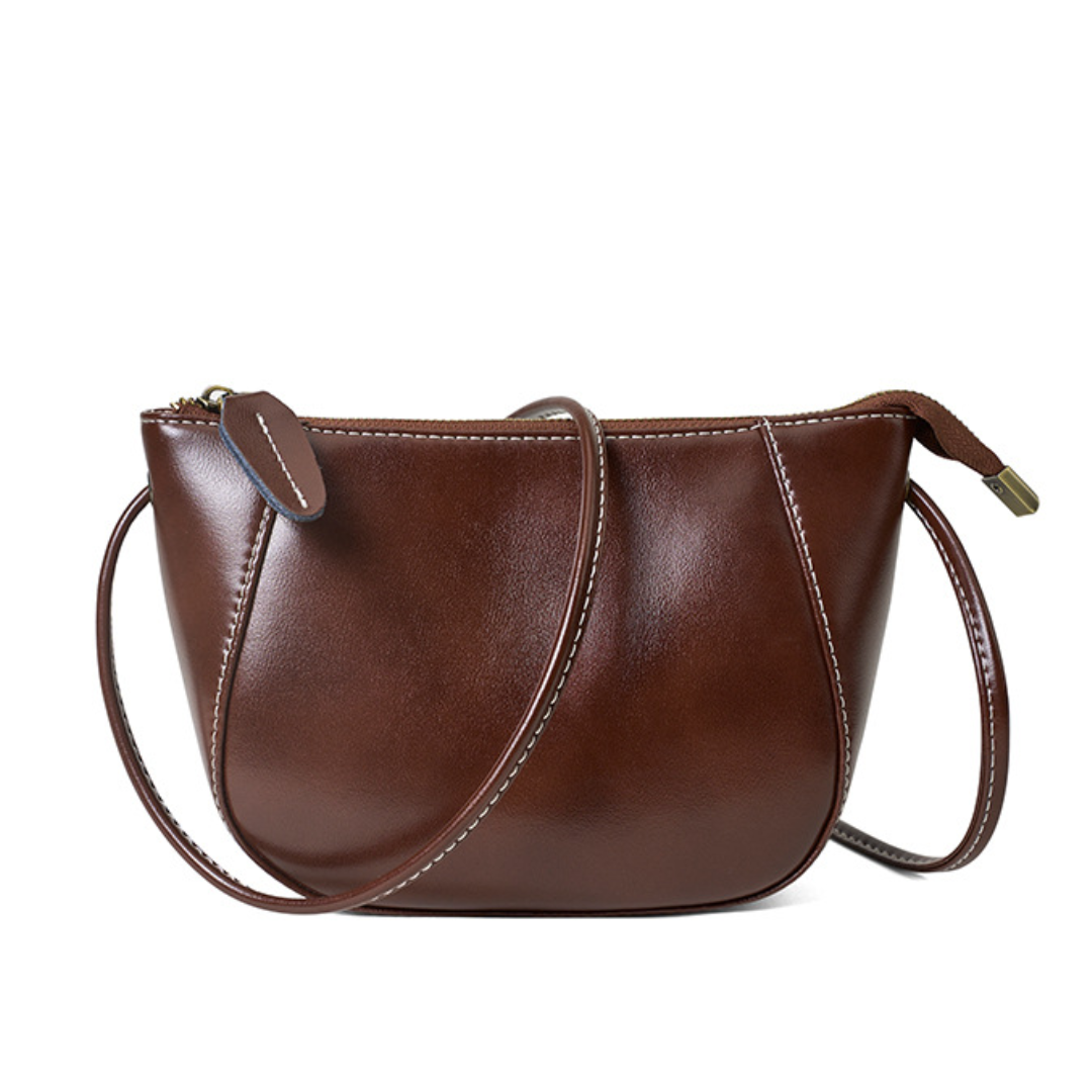 Luxe Leather Casual Shoulder Bag