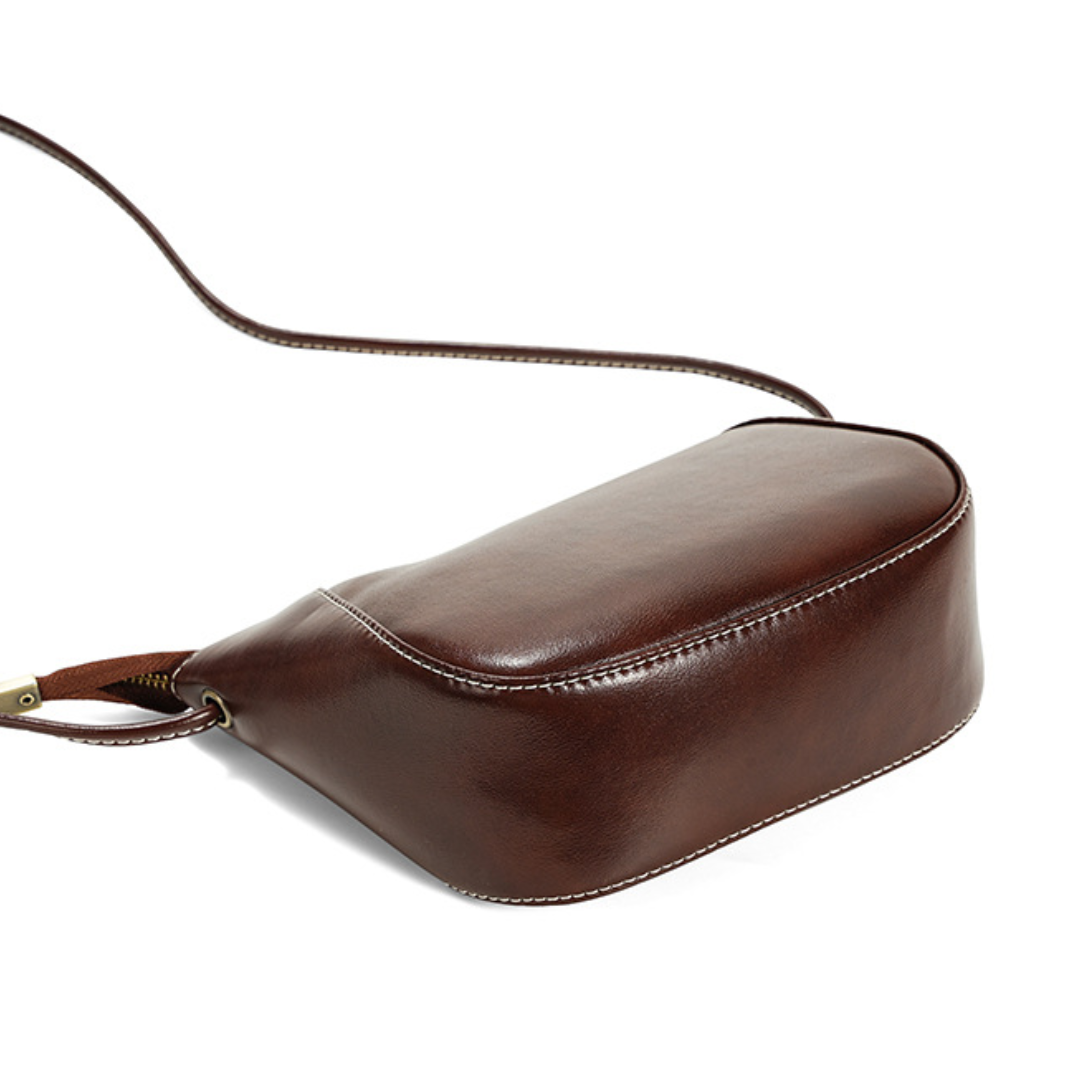 Luxe Leather Casual Shoulder Bag