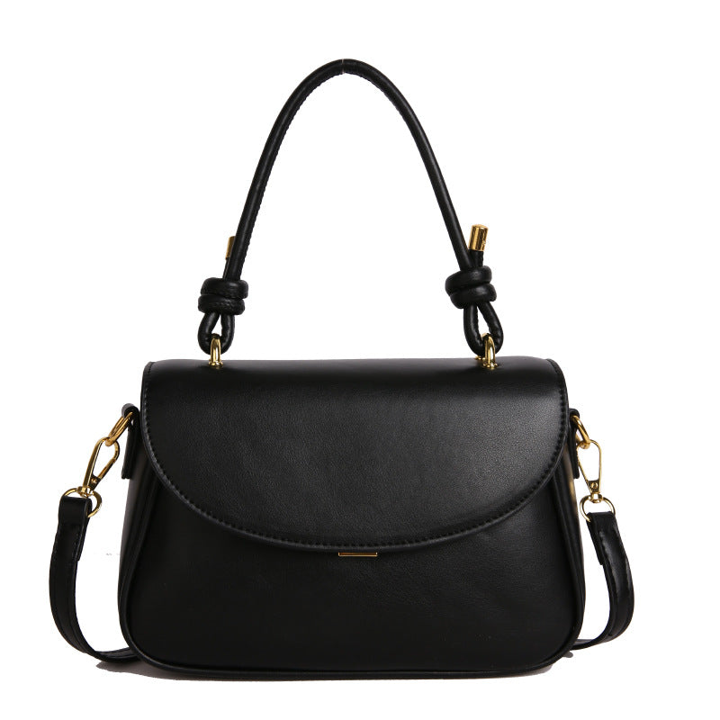 Minimalist Knot Handle Shoulder Bag