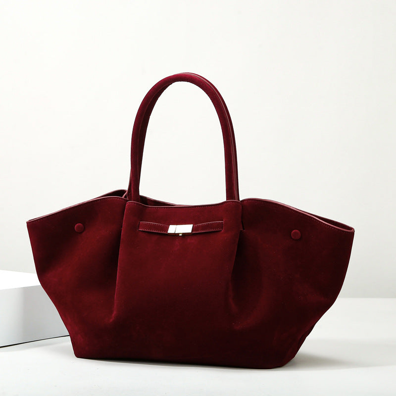 Modern Wing Flap Large Capacity Shoulder Bag