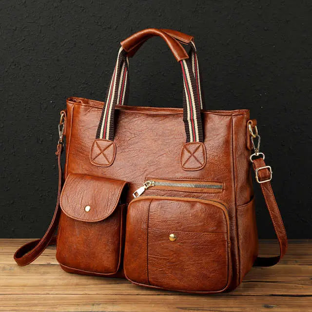 Multi-pocket Shoulder Bag