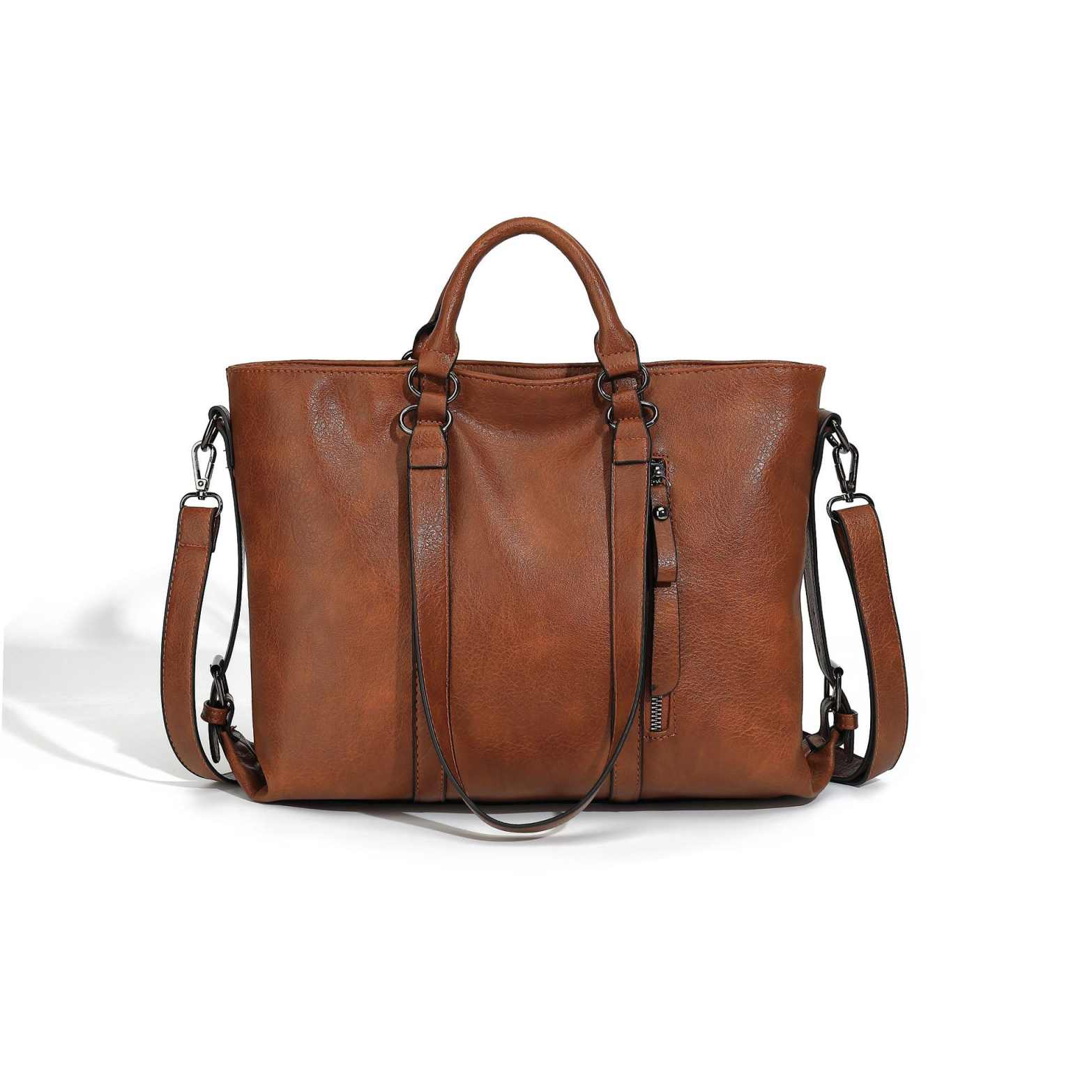 Elegance Soft Leather Tote Bag