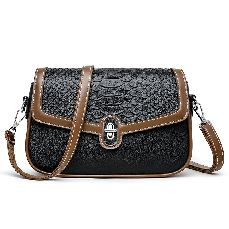 Stone Texture Crossbody Bag