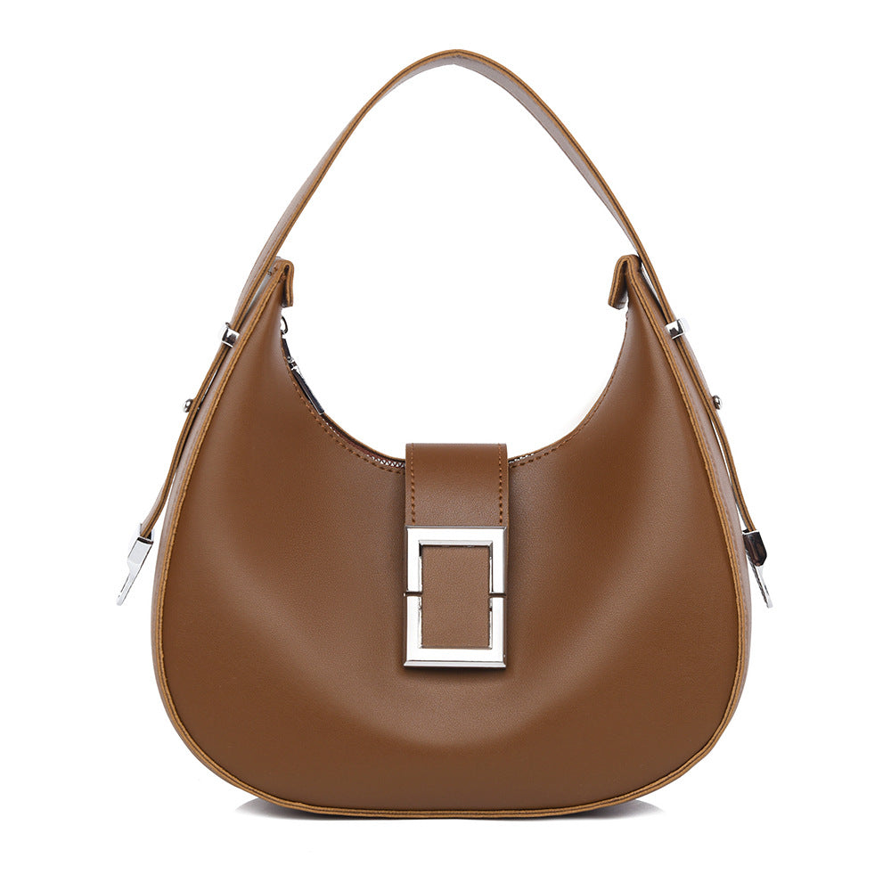 Regal Buckle Shoulder Bag