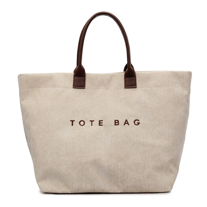 Retrova Letter Tote Bag