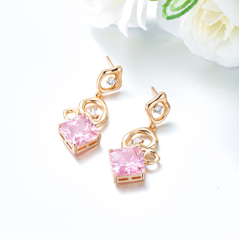 Luxury Gemstone Series Earrings