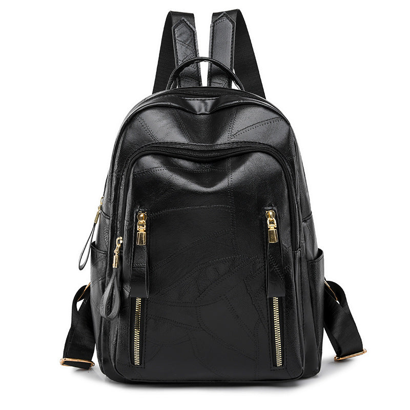 Vintage Soft Leather Backpack For Women